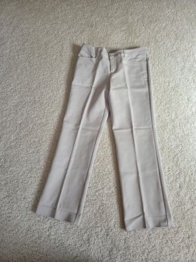 Christopher & Banks Petite Dress Pants in Light Taupe
